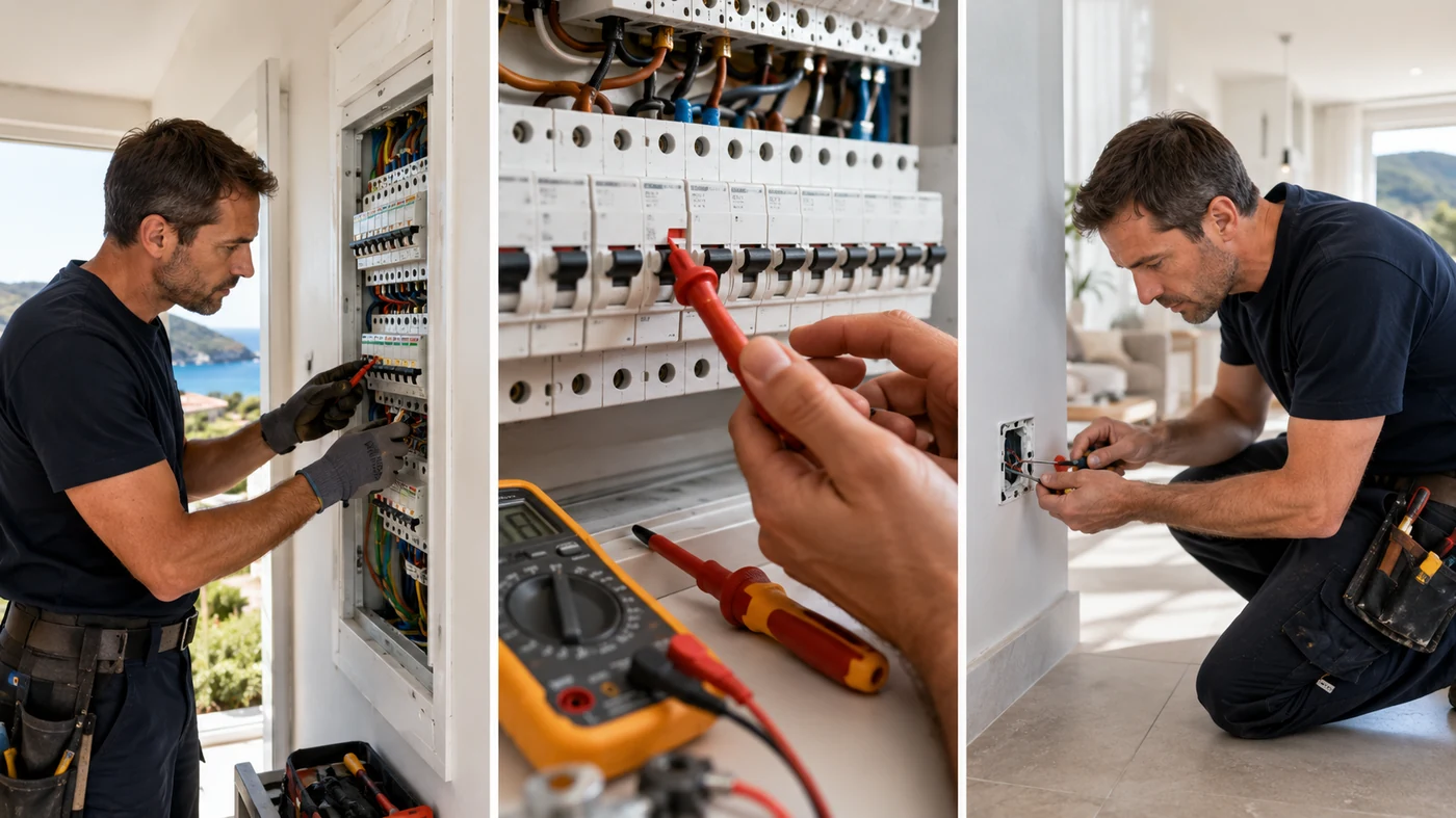 Électricien sur le Var pour travaux électriques, dépannage, installation et rénovation