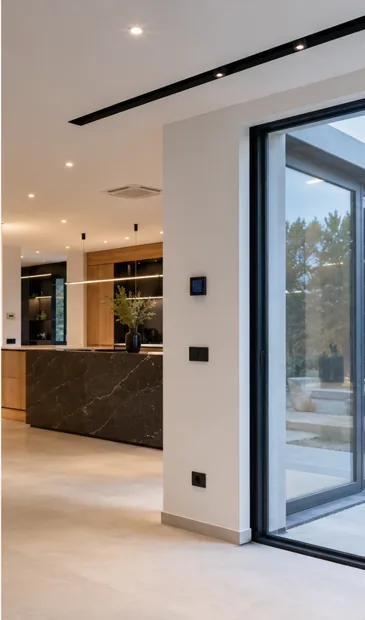 Pose de prises et éclairages pour installation électrique sur le Var