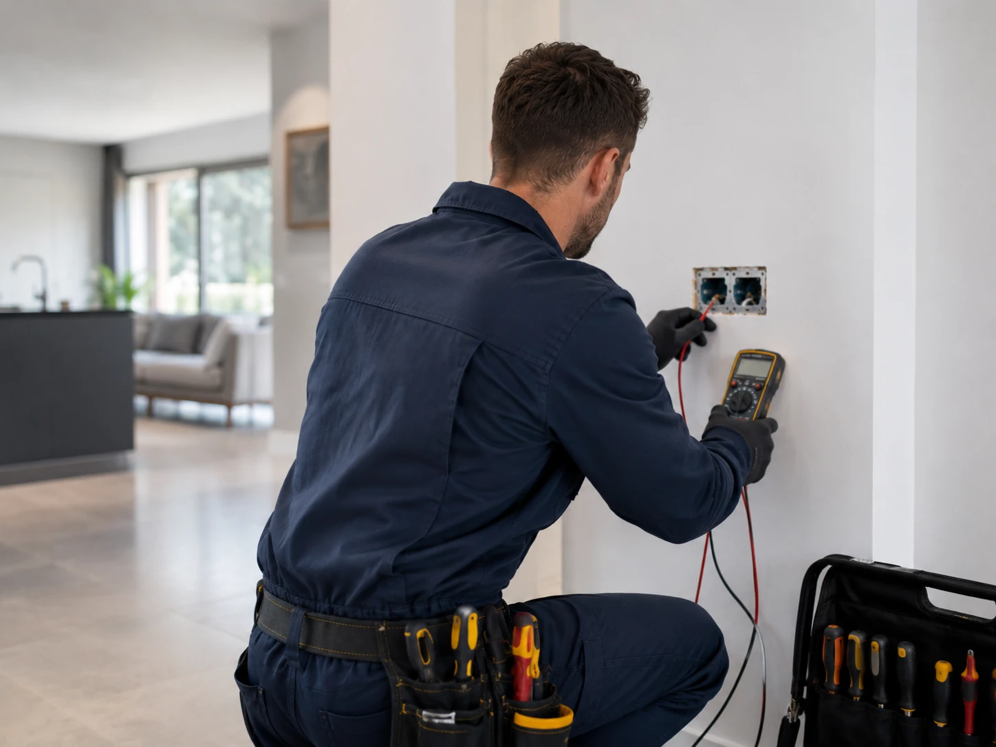Installation électrique et prise par une entreprise d’électricité sur le Var