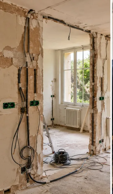 Rénovation électrique dans le Var pour maison, appartement et local avec diagnostic et contrôle électrique dans le Var
